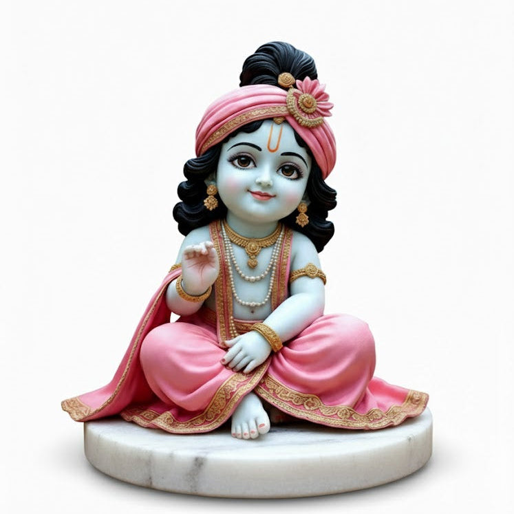 Cute Bal Krishna Idol