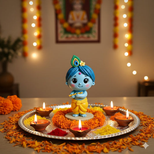 Cute Bal Krishna Idol