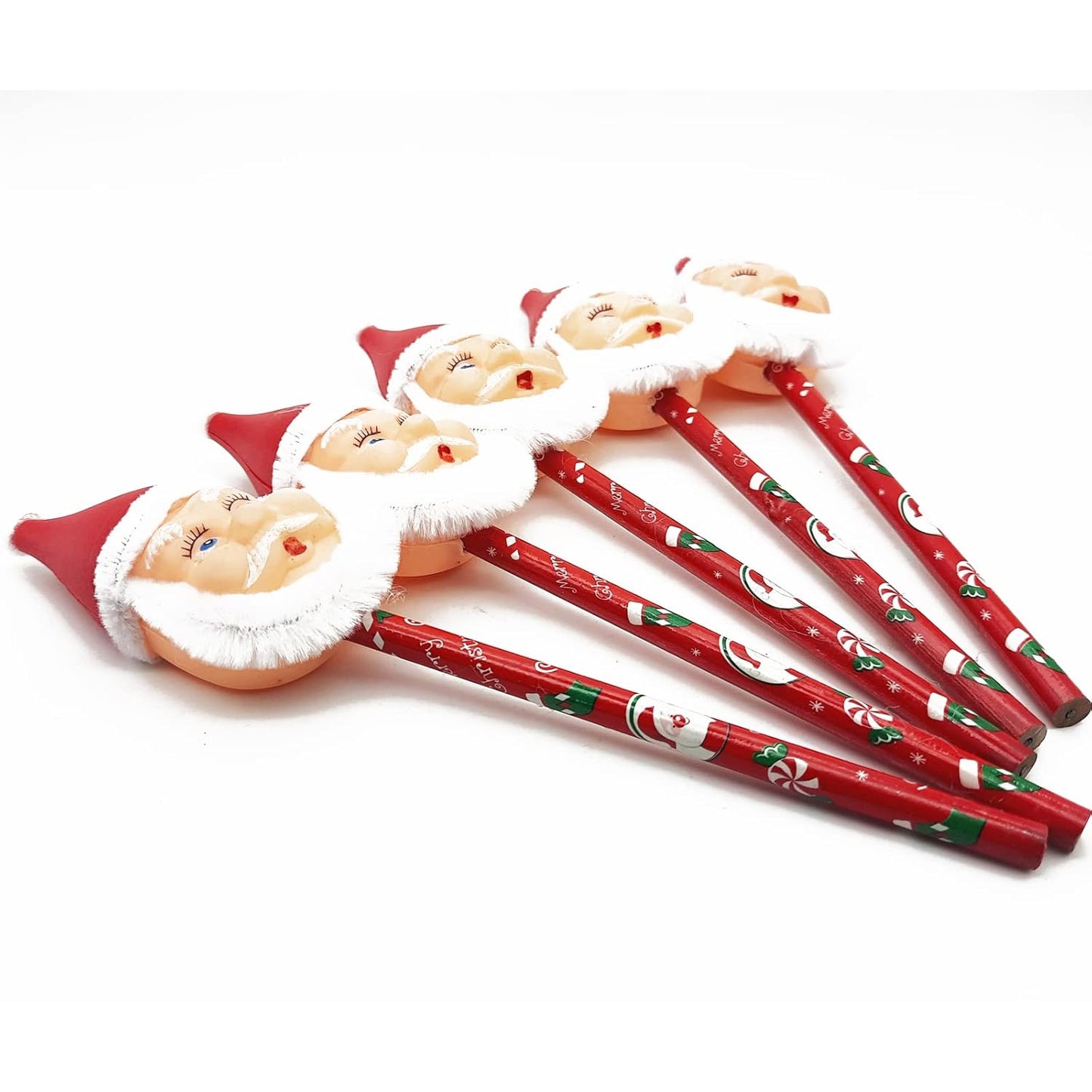 Santa Claus Pencils Christmas Xmas Gift Cartoon Santa Pencil for Kids