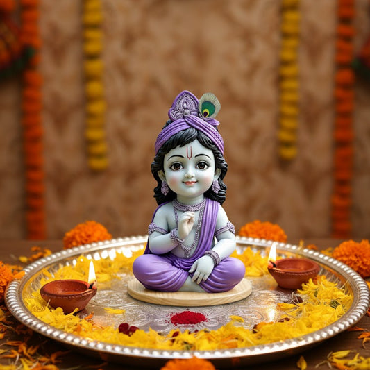 Cute Bal Krishna Idol