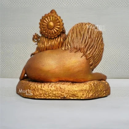 BAAL DURGA MAA WITH LION – CAR DASHBOARD IDOL