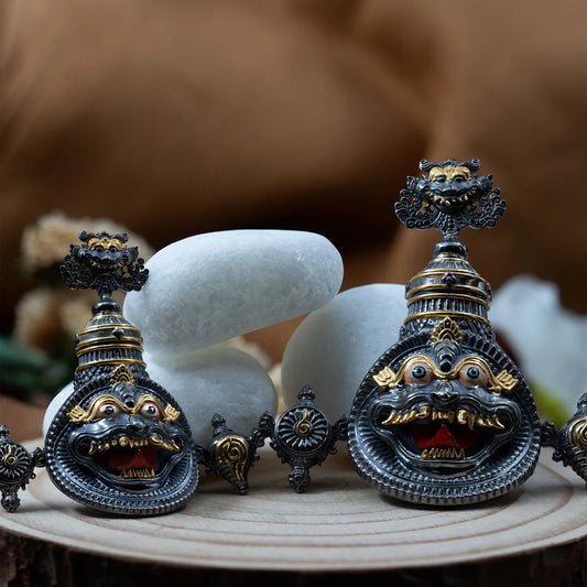 Plated Yogananda Narasimha Pendant