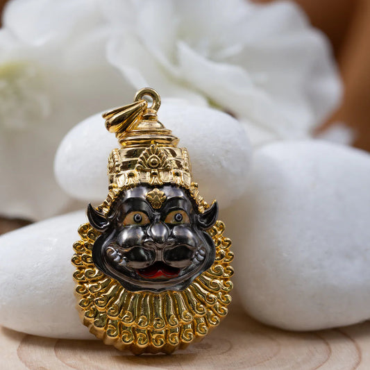 Plated Shanta Mukha Narasimha Pendant