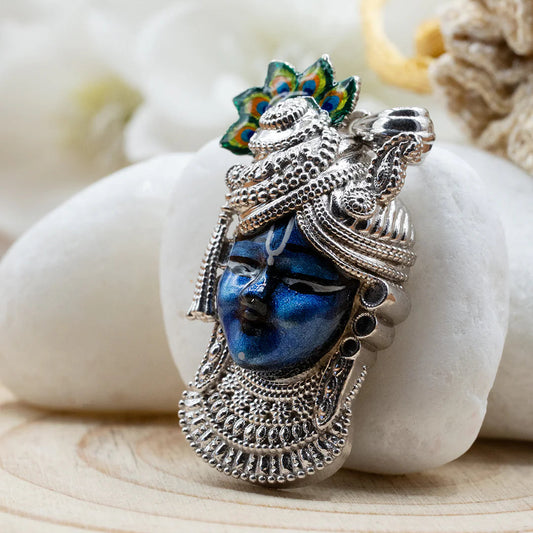 Enameled SrinathJi Pendant Style 3