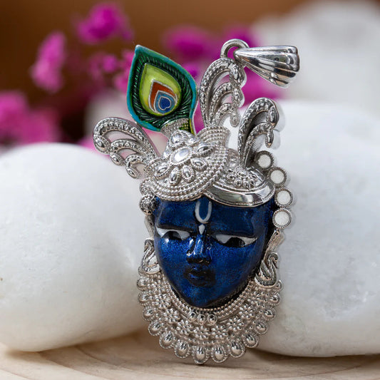 Enameled SrinathJi Pendant Style 2