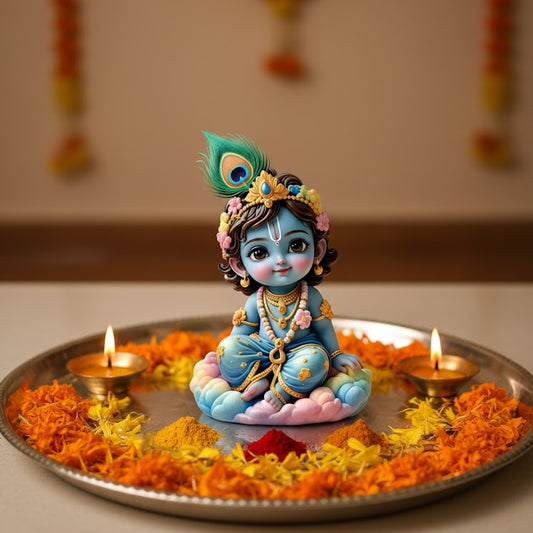 Cute Bal Krishna Idol