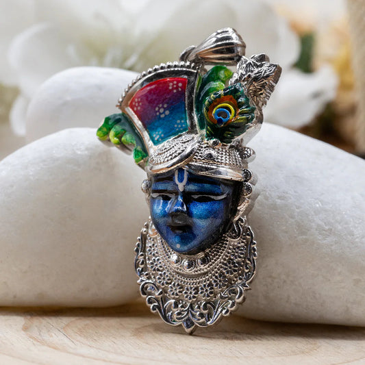Enameled SrinathJi Pendant Style 4