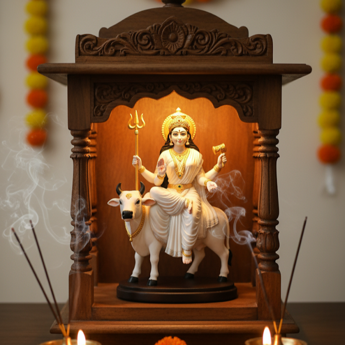 Maa Mahagouri Statue