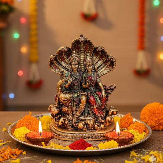 Lord Vishnu Lakshmi Statue
