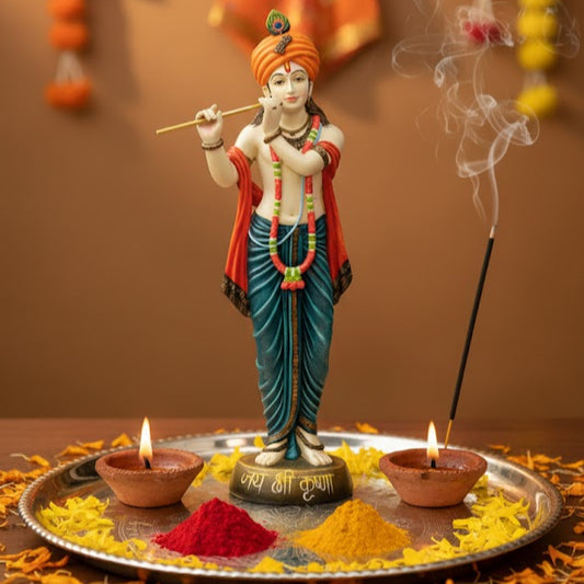 Standing Lord Krishna Idol