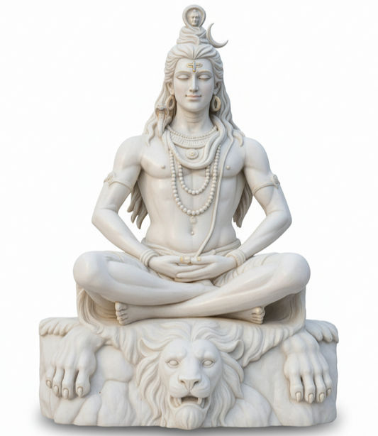 Meditating Lord Shiv Statue