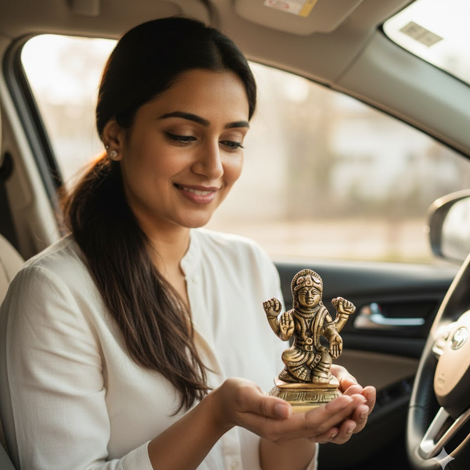 Buy Brass Balambigai Statue Online – 220g, 3″ Handmade Goddess Idol for Pooja