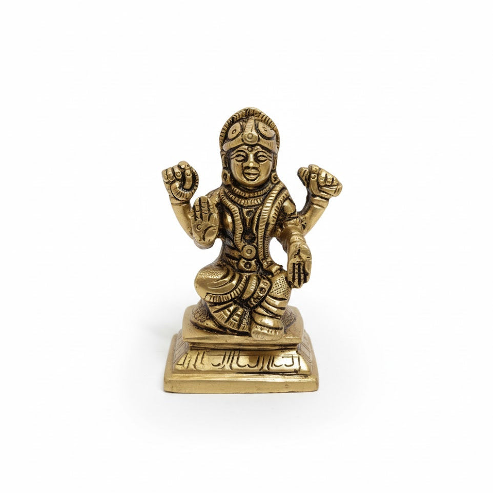 Buy Brass Balambigai Statue Online – 220g, 3″ Handmade Goddess Idol for Pooja