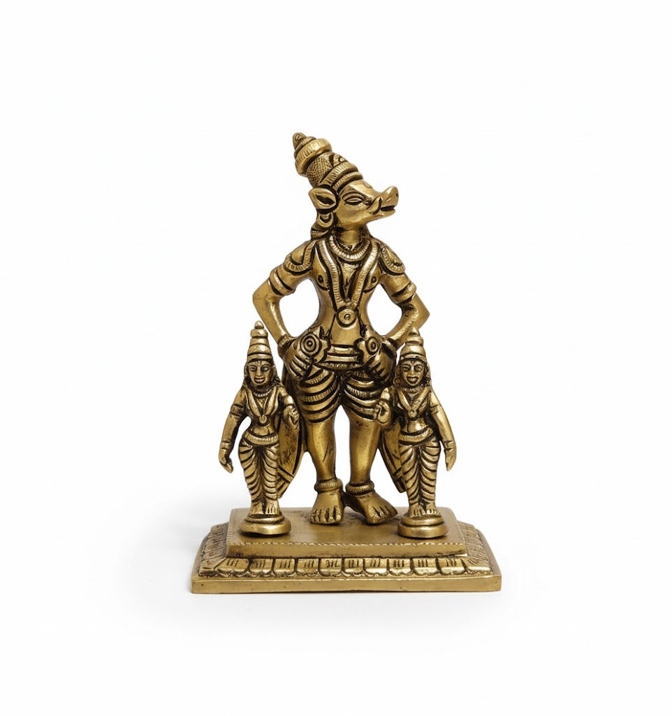 Handcrafted Vishnu’s Boar Avatar Statue For Home