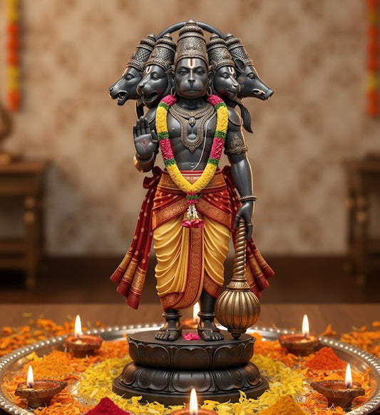 Lord Panchmukhi Hanuman Idol