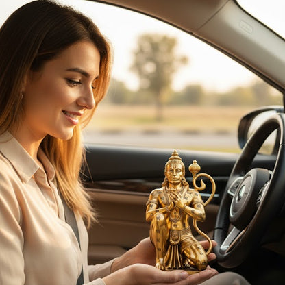 Bronze finish Lord Hanuman Idol