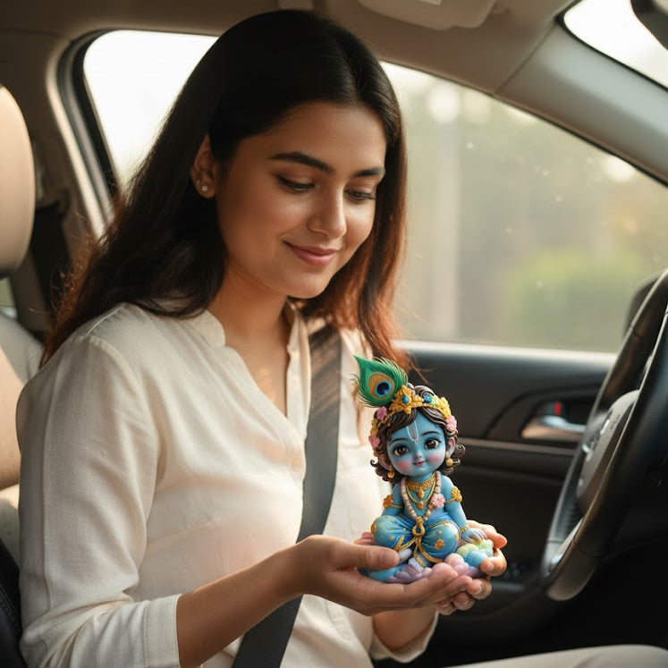 Cute Bal Krishna Idol