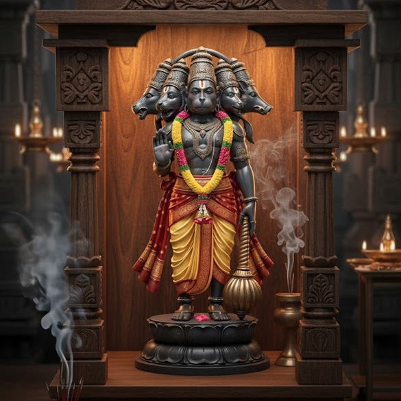 Lord Panchmukhi Hanuman Idol