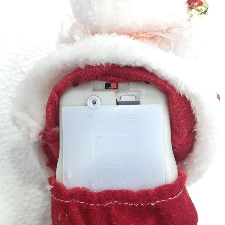 Santa Blessing Claus Dancing Doll Toy with Jingle Bell