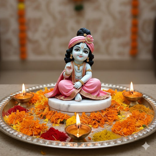 Cute Bal Krishna Idol