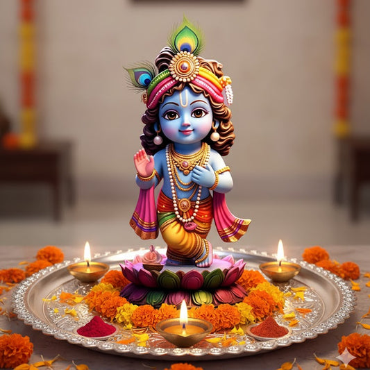 Standing Bal Krishna Idol