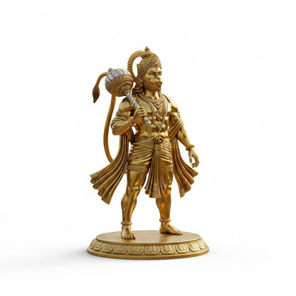 Bronze finish Lord Hanuman Idol