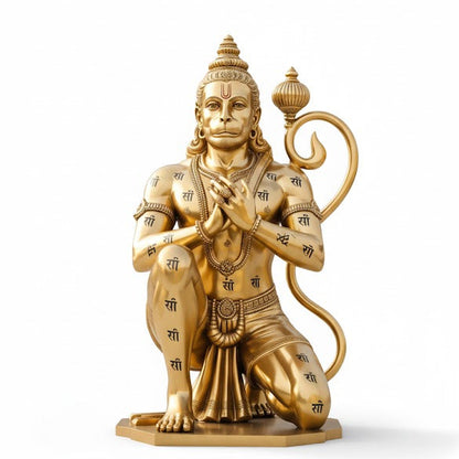 Bronze finish Lord Hanuman Idol