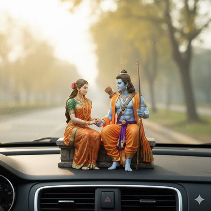Shri Ram With Sita Mata Idol