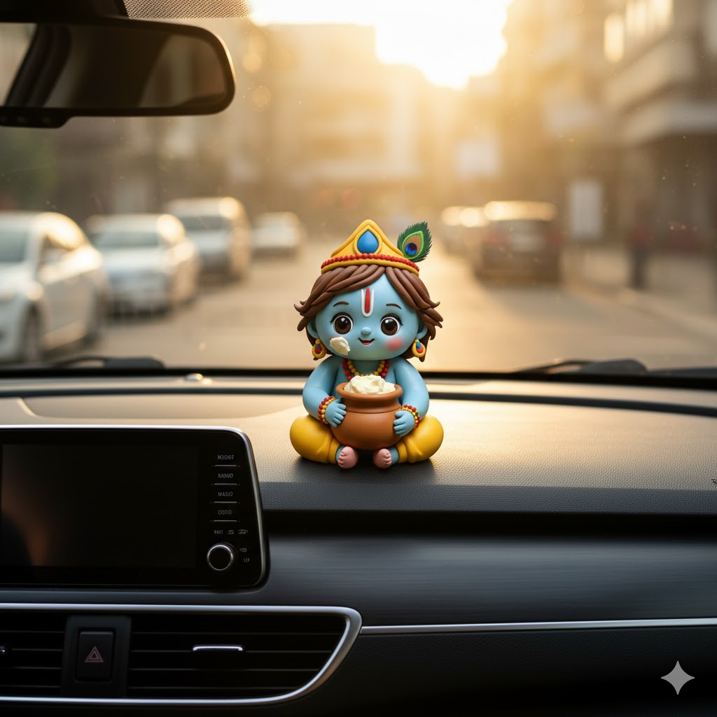 Makhan Chor Krishna Idol