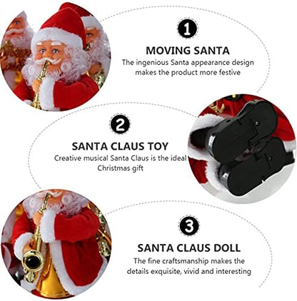 Dancing Singing Santa Claus Christmas Toy Doll