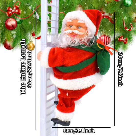 Santa Clause Ladder Musical Show Up & Down