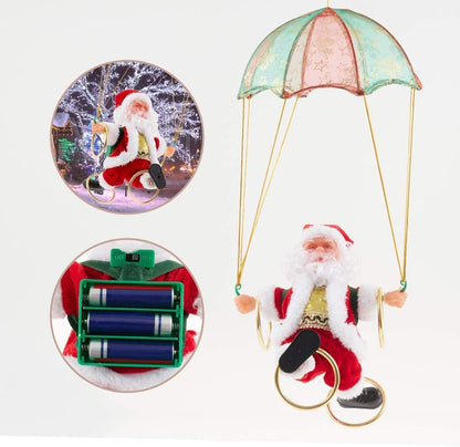 Parachute Santa Claus Christmas Decoration