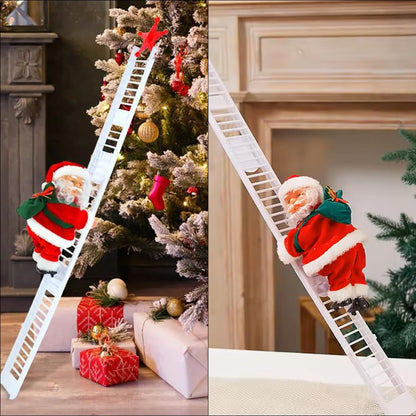 Santa Clause Ladder Musical Show Up & Down