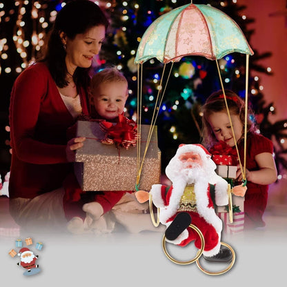 Parachute Santa Claus Christmas Decoration