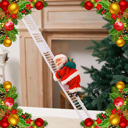 Santa Clause Ladder Musical Show Up & Down