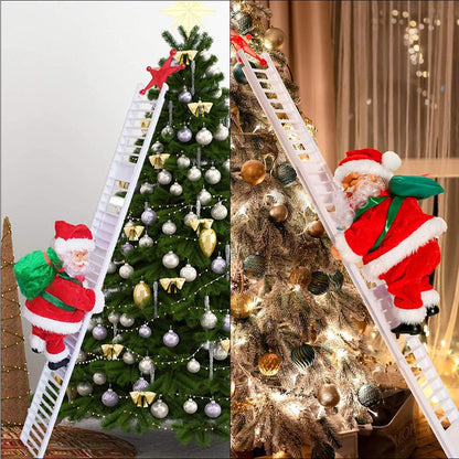 Santa Clause Ladder Musical Show Up & Down