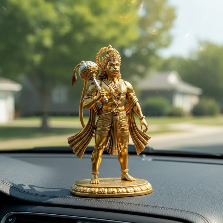 Bronze finish Lord Hanuman Idol