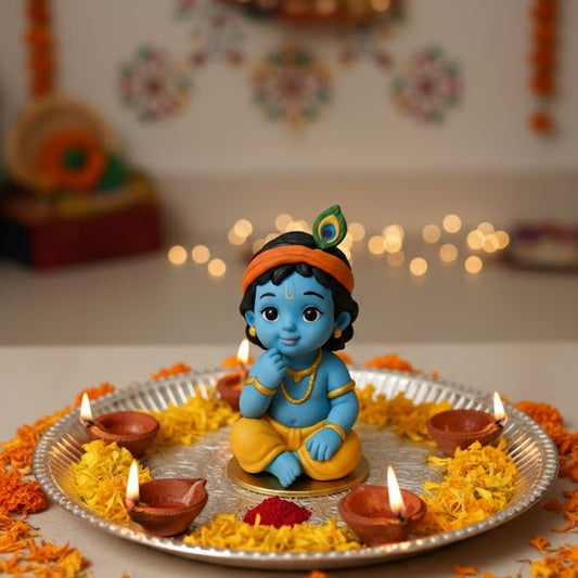 Cute Bal Krishna Idol