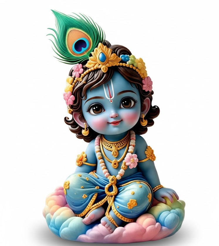 Cute Bal Krishna Idol