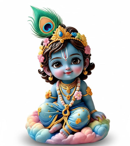 Cute Bal Krishna Idol