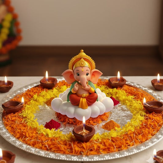 Cute Bal Ganesha Idol