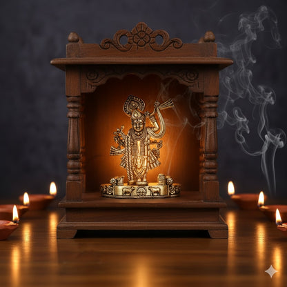 Brass Lord Shree Nath Ji Idol