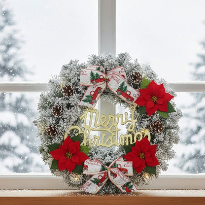 Artificial Christmas Wreath  for Tree Hanging Decoration
