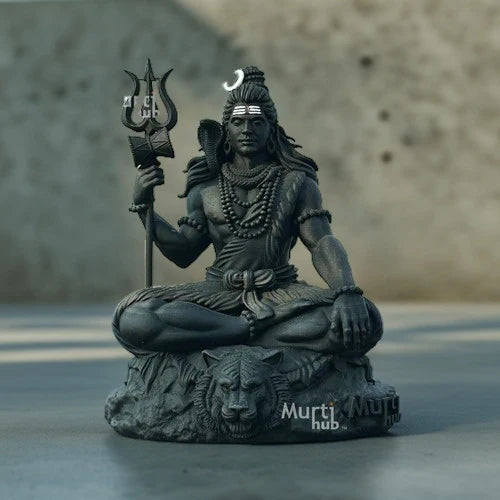 BHOLENATH SHIVA IDOL FOR CAR DASHBOARD