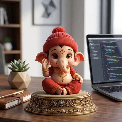 Bal Ganesh Winter Cute Roop Idol