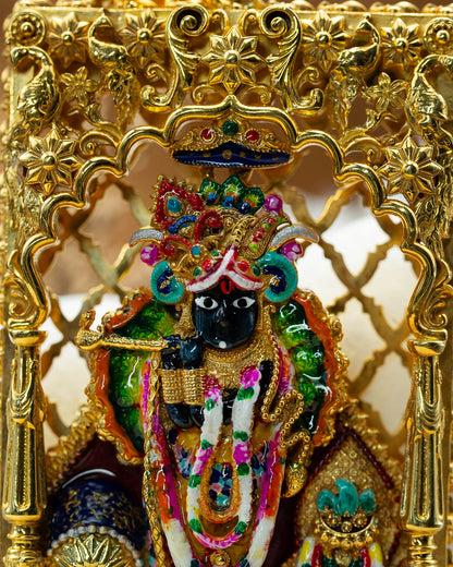 Banke Bihari with frame Pendant