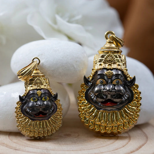 Plated Shanta Mukha Narasimha Pendant