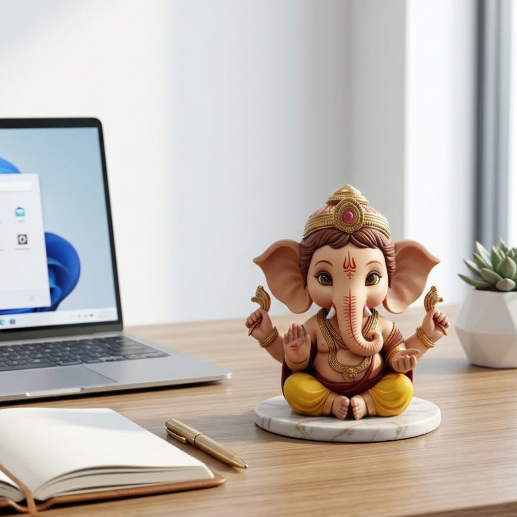 Cute Bal Ganesha Idol