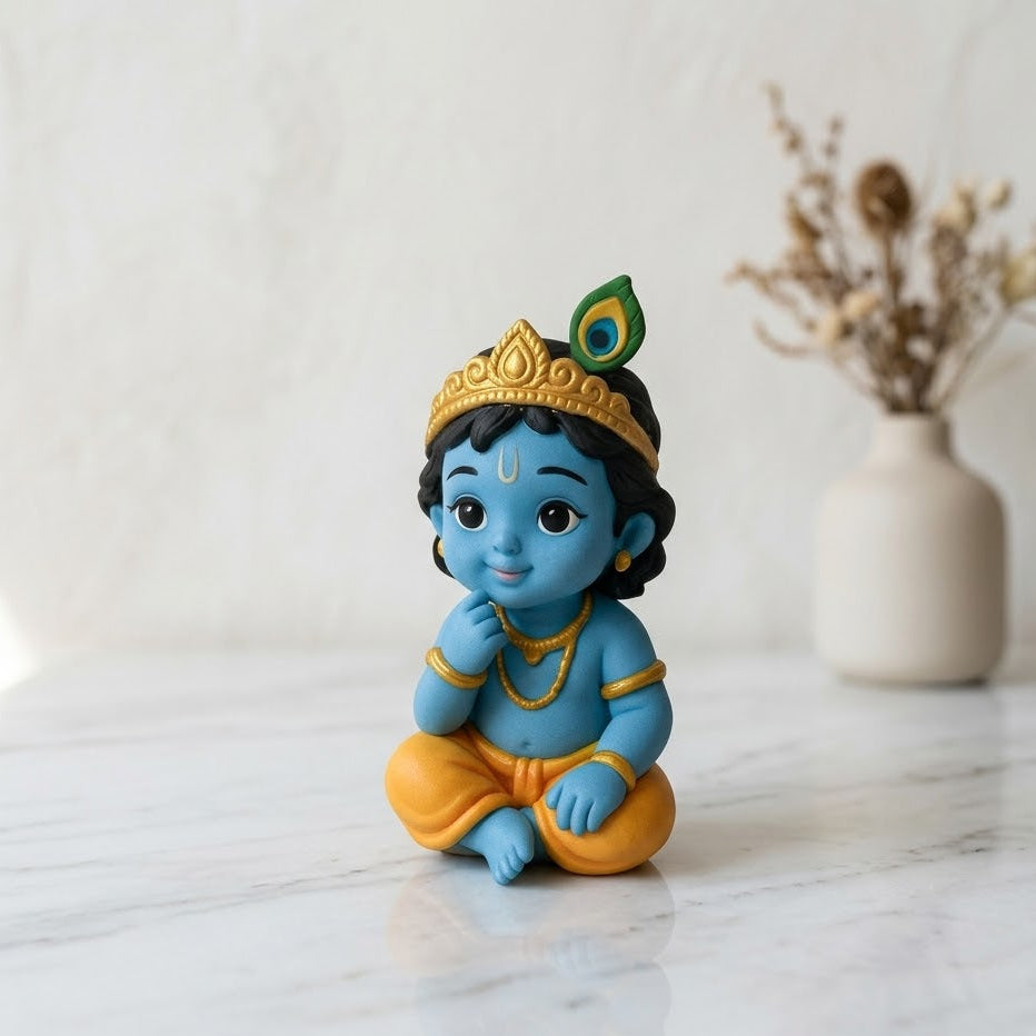 Cute Bal Krishna Idol