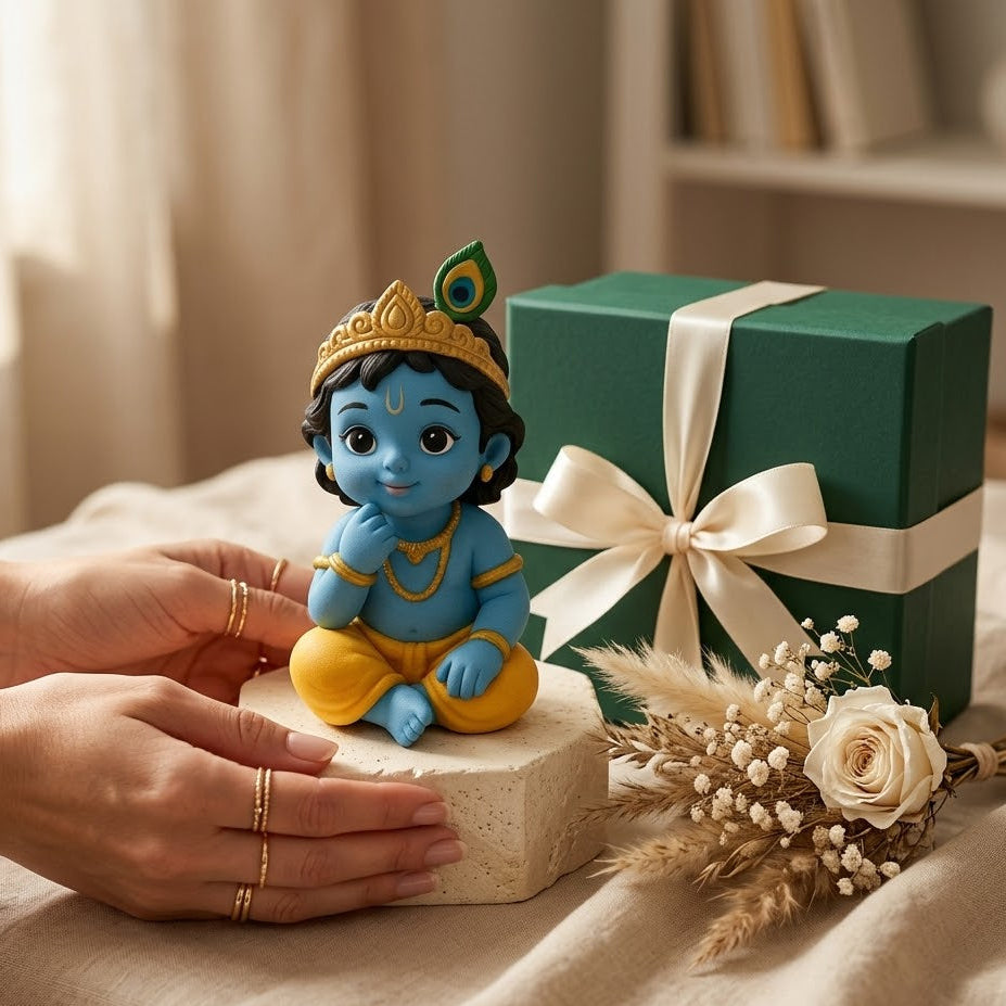 Cute Bal Krishna Idol